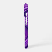 Coque iPhone 16 Rêves de Fleur Violette (Côté gauche)