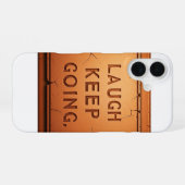 Coque iPhone 16 Rire Continuer (Verso Horizontal)