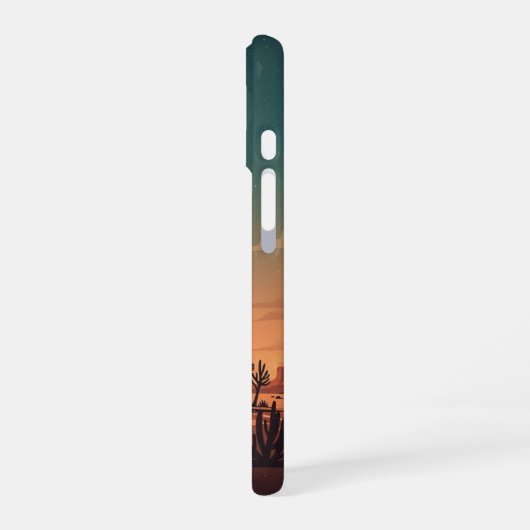 Coque iPhone 16 Roadside Diner Silence (Côté gauche)