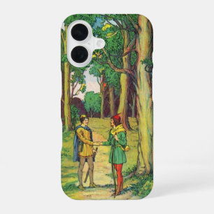 Coque iPhone 16 Robin des Bois et Petit Jean