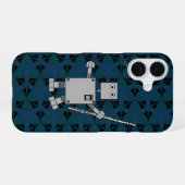 Coque iPhone 16 Robot à fluide (Verso Horizontal)