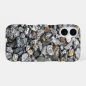 Coque iPhone 16 roches grises 3 (Verso Horizontal)