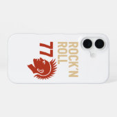 Coque iPhone 16 rock n roll 77 (Verso Horizontal)