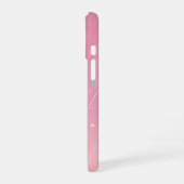 Coque iPhone 16 Romantic Sakura - Soft Pink Gradient Phone Case (Côté gauche)