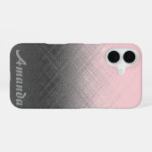 Coque iPhone 16 ROSE - Personnalisable (Verso Horizontal)