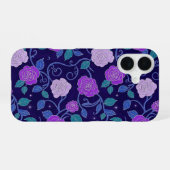 Coque iPhone 16 Rose Pourpre (Verso Horizontal)