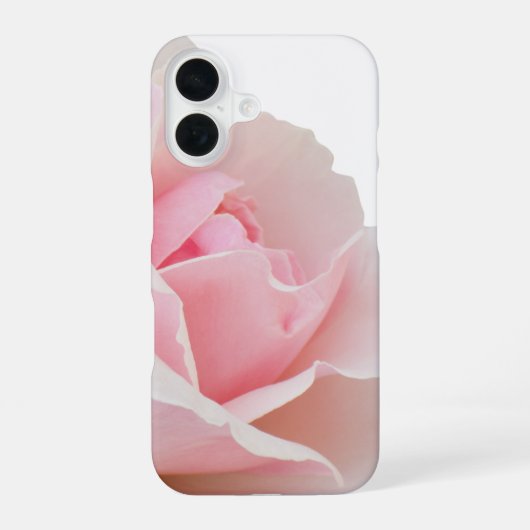 Coque iPhone 16 Rose rose (Verso)