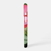 Coque iPhone 16 Rose sauvage (Côté gauche)