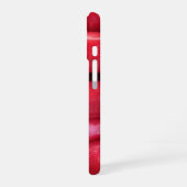 Coque iPhone 16 rouge long (Côté gauche)