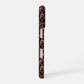Coque iPhone 16 Ruby Jewel Motif (Côté droit)