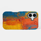 Coque iPhone 16 Rythme de couleur brute - Couverture de téléphone (Verso Horizontal)