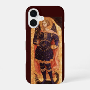 Coque iPhone 16 SAINT-MICHEl ARCHANGE AVEC DRAGON