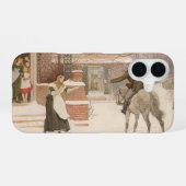 Coque iPhone 16 Salutation au facteur par Robert Walker Macbeth (Verso Horizontal)