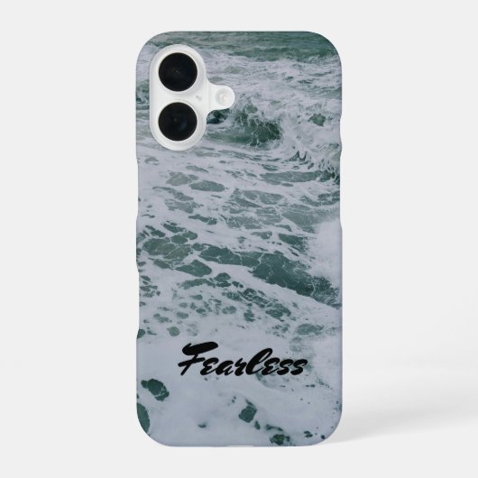 Coque iPhone 16 Sans peur (Verso)