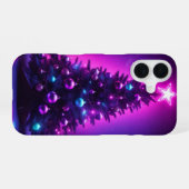 Coque iPhone 16 sapin de Noël (Verso Horizontal)