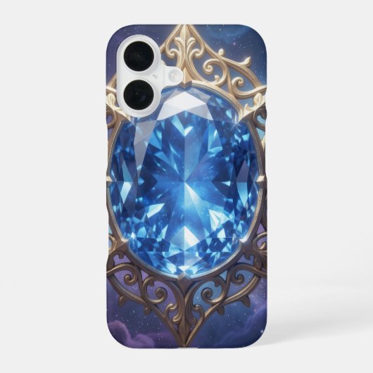 Coque iPhone 16 Sapphire – The Stone of Truth and Wisdom´5 (Verso)