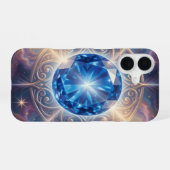 Coque iPhone 16 Sapphire – The Stone of Truth and Wisdom´6 (Verso Horizontal)