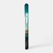 Coque iPhone 16 Sasquatch hurlant à la lune (Côté gauche)