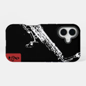 Coque iPhone 16 Saxophone (Verso Horizontal)