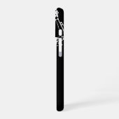Coque iPhone 16 Saxophone (Côté gauche)