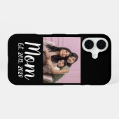Coque iPhone 16 Scénario établi pour maman noire (Verso Horizontal)