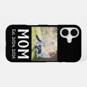 Coque iPhone 16 Scénario établi pour maman noire (Verso Horizontal)