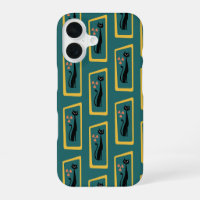 Schrödinger's Cat Mid Century bleu foncé moderne