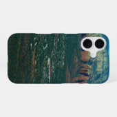 Coque iPhone 16 Sedona et Coffee Pot Rock vus d'en haut (Verso Horizontal)