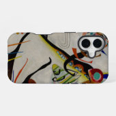 Coque iPhone 16 Segment bleu de Kandinsky (Verso Horizontal)