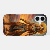 Coque iPhone 16 Sekhmet – Lion-Headed War Goddess´2 (Verso Horizontal)