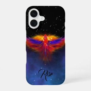 Coque iPhone 16 S'élever comme un phénix dans l'espace 