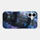 Coque iPhone 16 Sentier des étoiles – Voyage à travers l'univers. (Verso Horizontal)