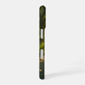 Coque iPhone 16 Sentier forestier ensoleillé (Côté droit)