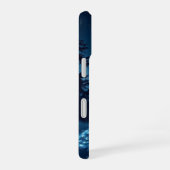 Coque iPhone 16 Sérénade nocturne : Peacock (Côté droit)