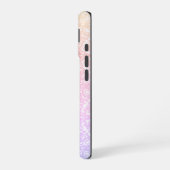 Coque iPhone 16 Serene Lavender & Mint Mandala Geometric Tile  (Côté gauche)