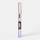 Coque iPhone 16 Serene Lavender & Mint Mandala Geometric Tile  (Côté droit)