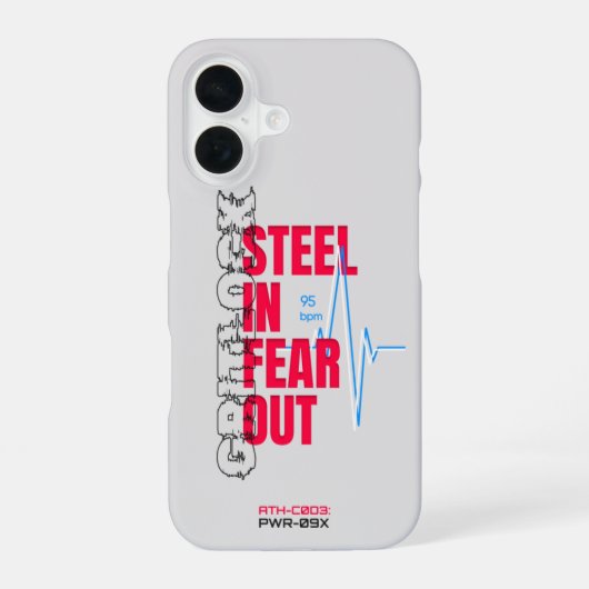 Coque iPhone 16 Série de coques iPhone VYTROS "ATH-CODE" (Verso)