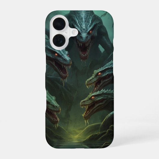 Coque iPhone 16 Serpent Hydre (Verso)