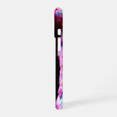 Coque iPhone 16 Serpent rose (Côté gauche)