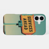 Coque iPhone 16 Services à l'approche (Verso Horizontal)