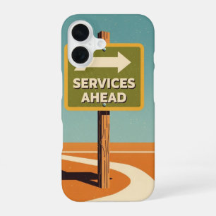 Coque iPhone 16 Services à l'approche