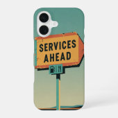 Coque iPhone 16 Services Ahead (Verso)