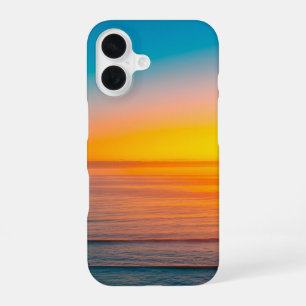 Coque iPhone 16 Serviette de plage lever de soleil au bord de la m