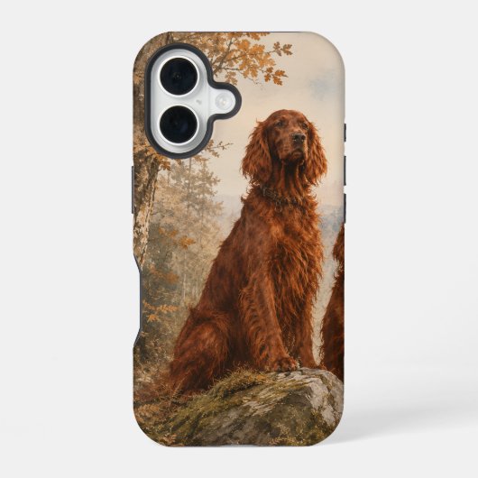 Coque iPhone 16  Setter Irlandais   (Verso)