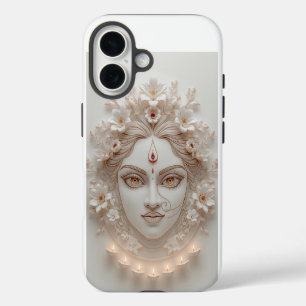Coque iPhone 16 Shakti en soi – Illustration minimale de Devi