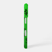 Coque iPhone 16 Signe dollar vert (Côté droit)