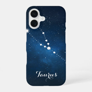 Coque iPhone 16 Signe du zodiaque Taureau Constellation