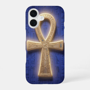 Coque iPhone 16 Signification du symbole de l'Ankh – Clé de la vie