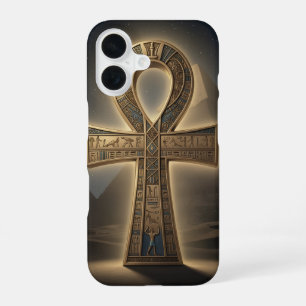 Coque iPhone 16 Signification du symbole de l'Ankh – Clé de la vie