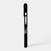 Coque iPhone 16 Silhouette avec autographe (Côté gauche)